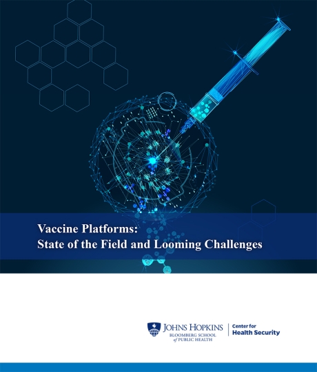 Report cover, Vaccine Platforms Report cover, Vaccine Platforms
