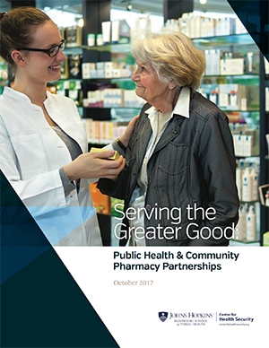 Report cover, NACDS, Serving the Greater Good: Public Health and Community Pharmacy Partnerships Report cover, NACDS, Serving the Greater Good: Public Health and Community Pharmacy Partnerships